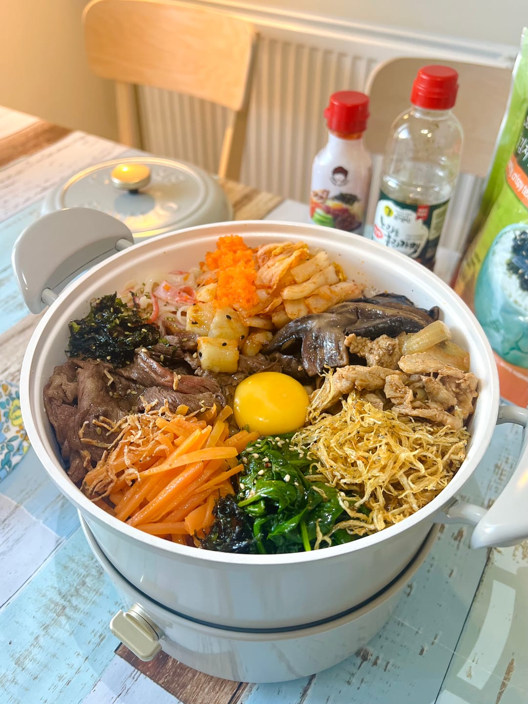 Customer photo review of BRUNO Multi Grill Pot - Ash Glaze