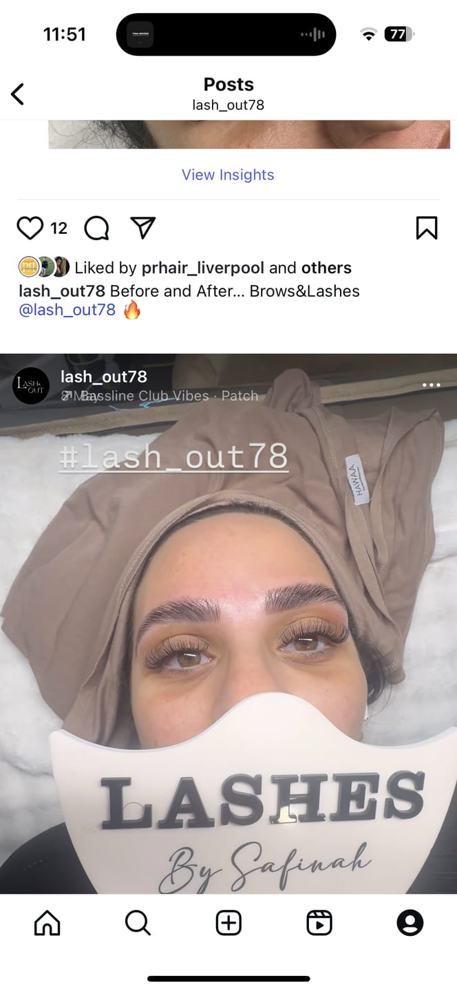 Customer photo review of Onyx - Hybrid Brow Stain - 15ml