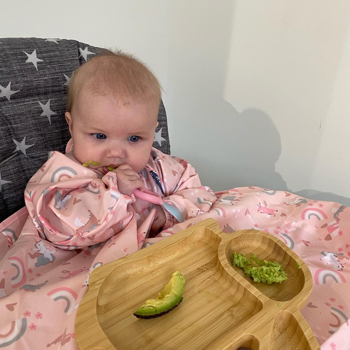 Customer photo review of Multi-stage baby spoon and dipper - Dippit™ (two-pack)