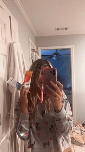 Customer photo review of Whitening Prebiotic Toothpaste