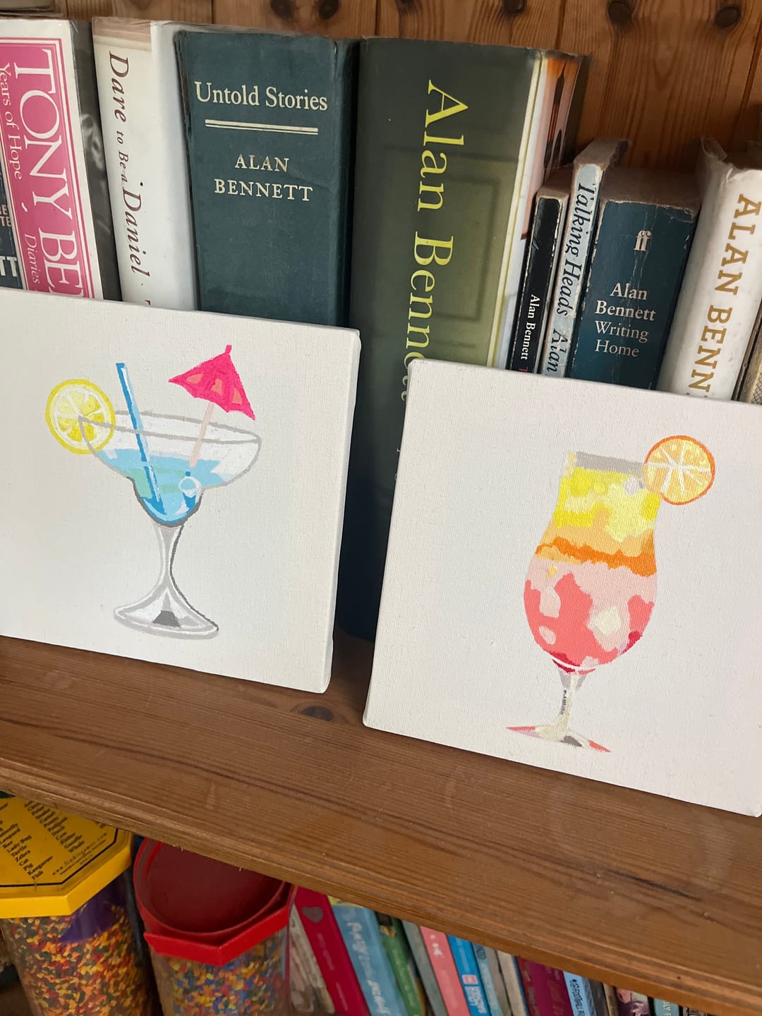 Customer photo review of 6 Mini Paintings - Cocktail Set