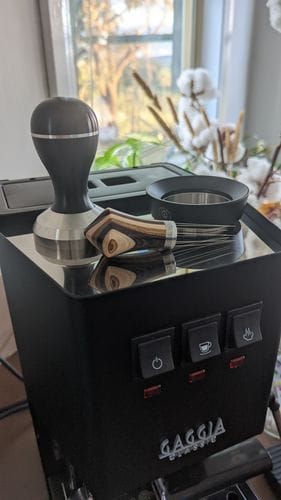 Customer photo review of Coffee Tamper: 58.5mm & 53.5mm