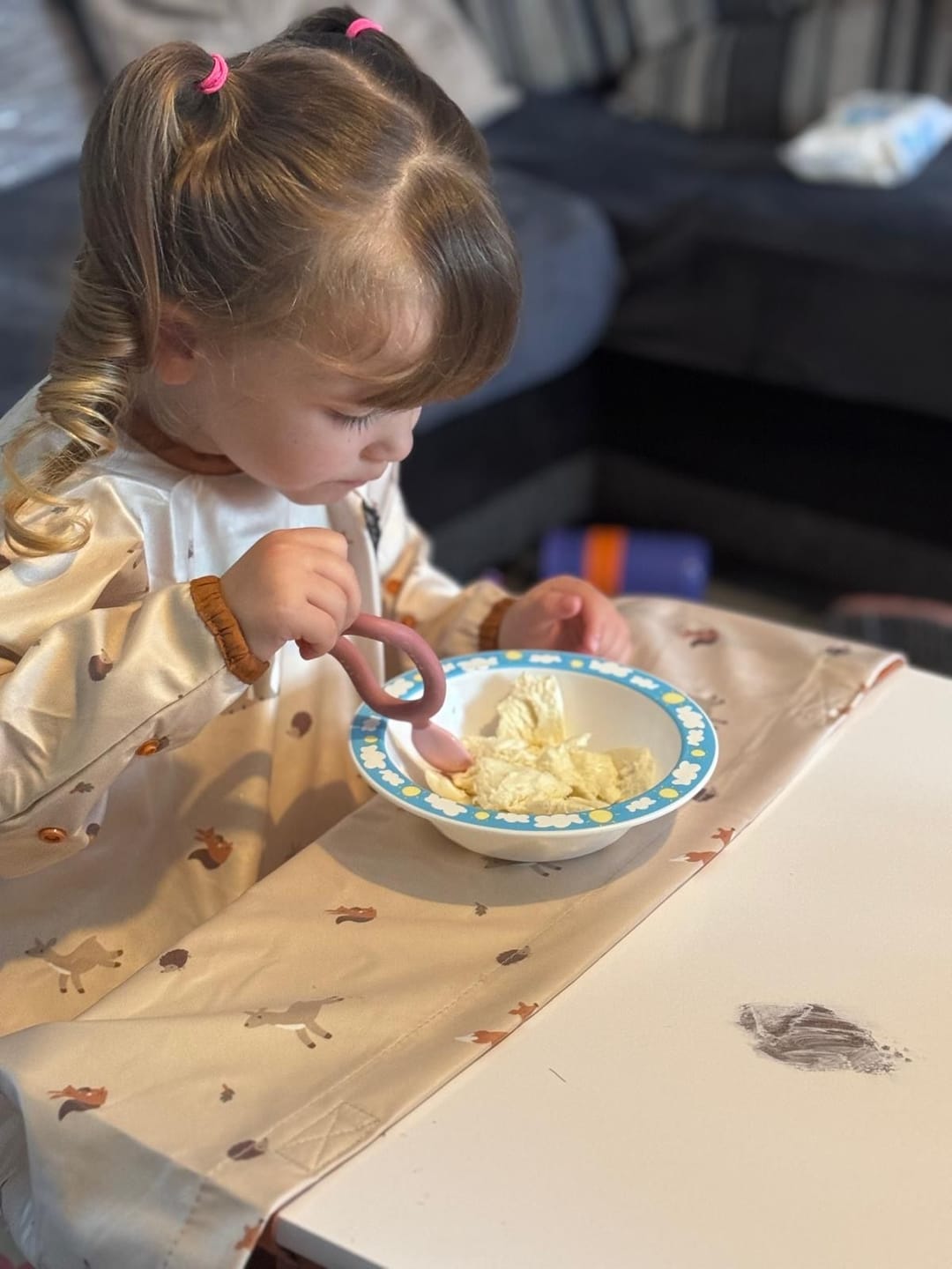 Customer photo review of Multi-stage baby spoon and dipper - Dippit™ (two-pack)