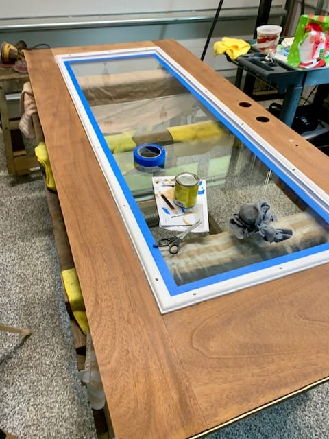 Customer photo review of Clear 1 Lite Glass and Frame Kit (Full Lite)