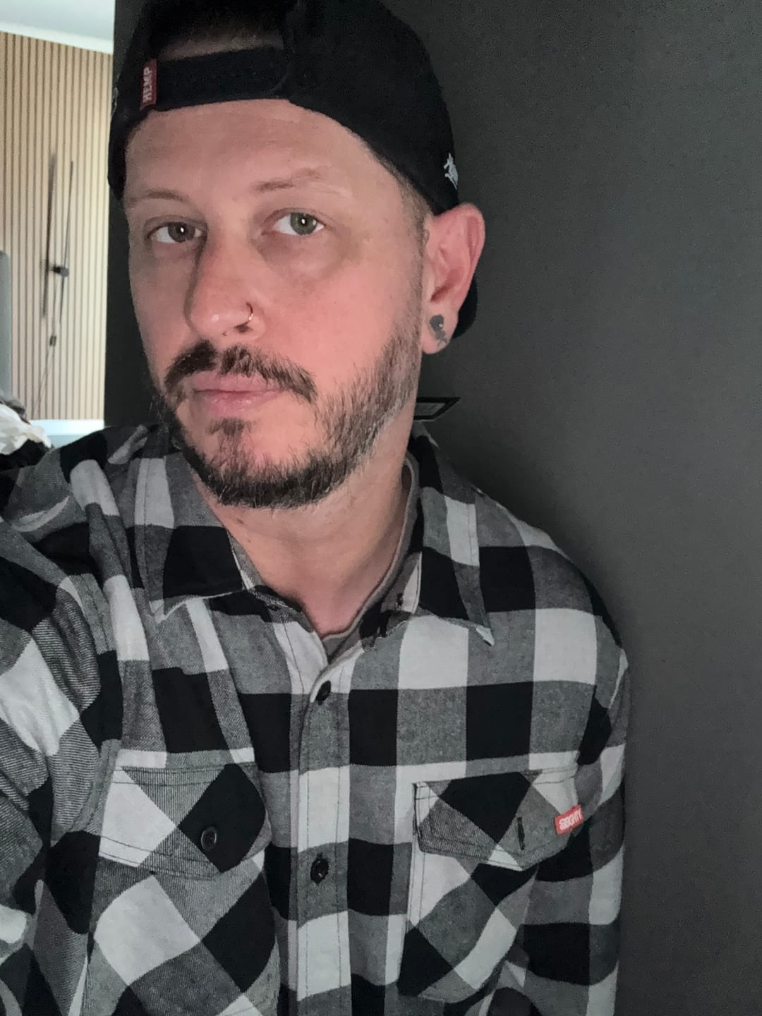 Customer photo review of 80Eighty® Gray-Black Flannel