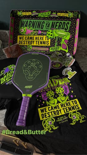 Customer photo review of The Invader 16mm Pickleball Paddle