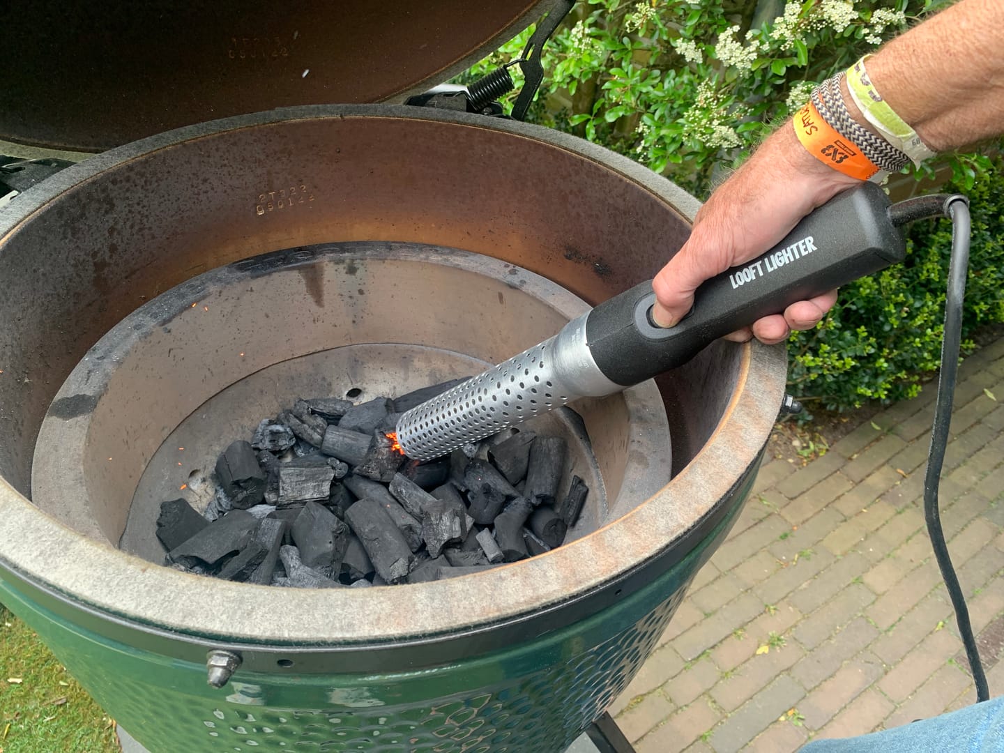 Customer photo review of Looftlighter Classic - Charcoal Starter