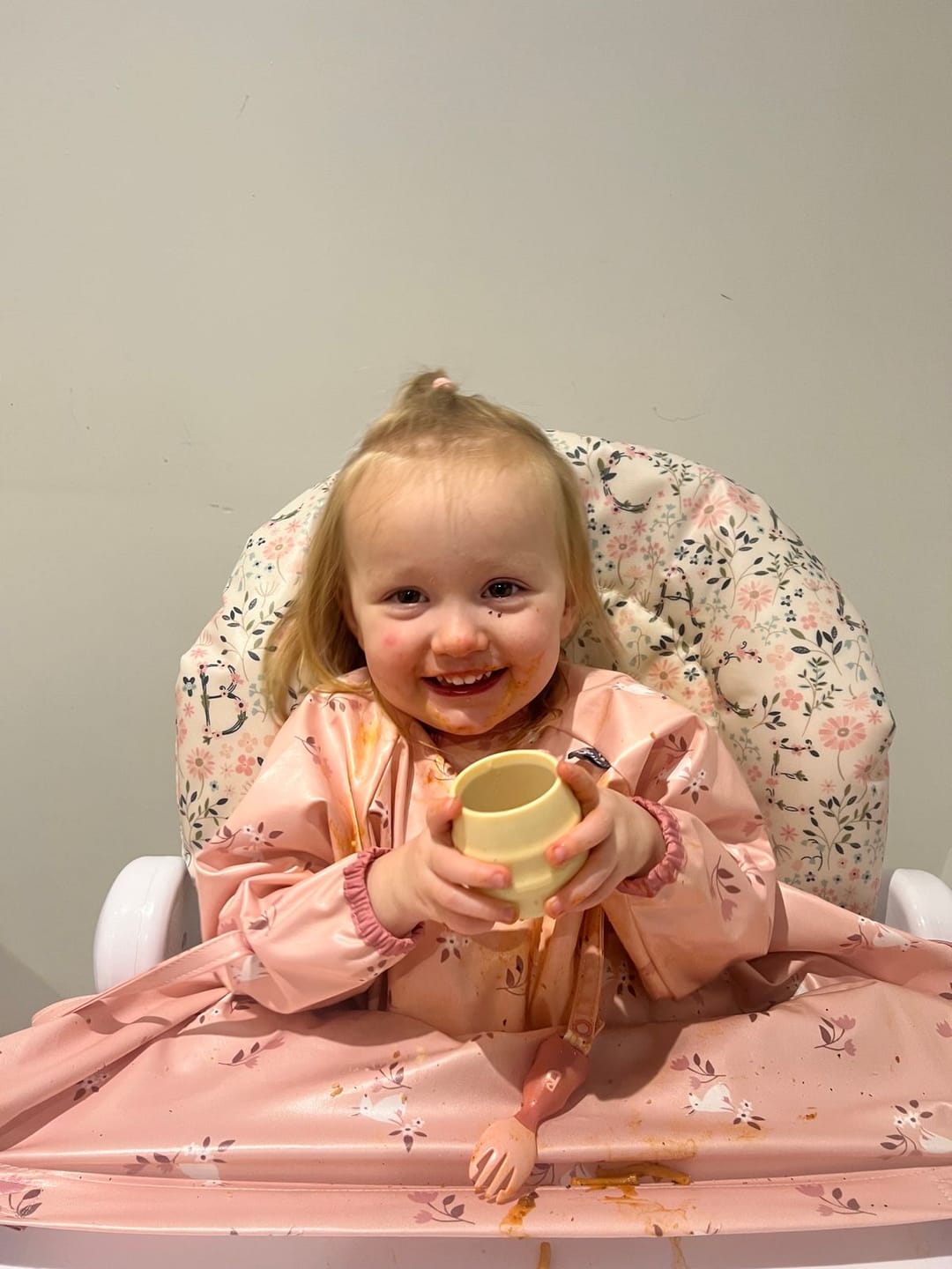 Customer photo review of Sippit™ Silicone Open Training Cup Two-pack