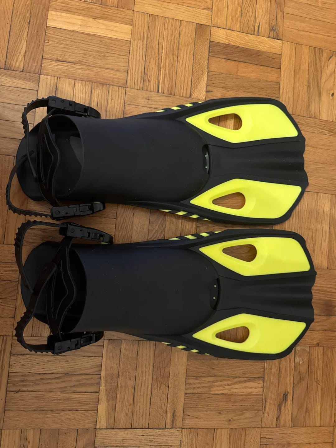 Customer photo review of Verstellbare Schnorchel-Flossen