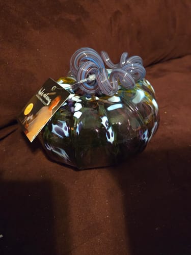Customer photo review of shh... SECRET $20 VIP Mystery Glass Pumpkin