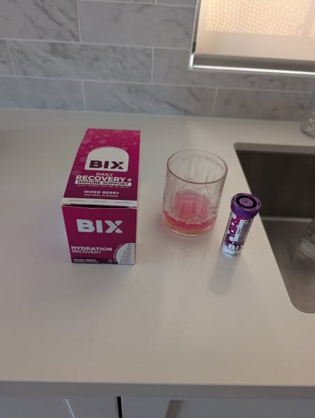 Customer photo review of Bix Daily Recovery Supplement