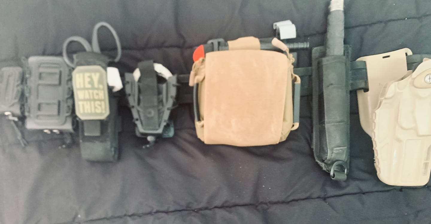 Customer photo review of RTS Tactical Rapid Deploy Complete Belt-Mount IFAK - with CAT
