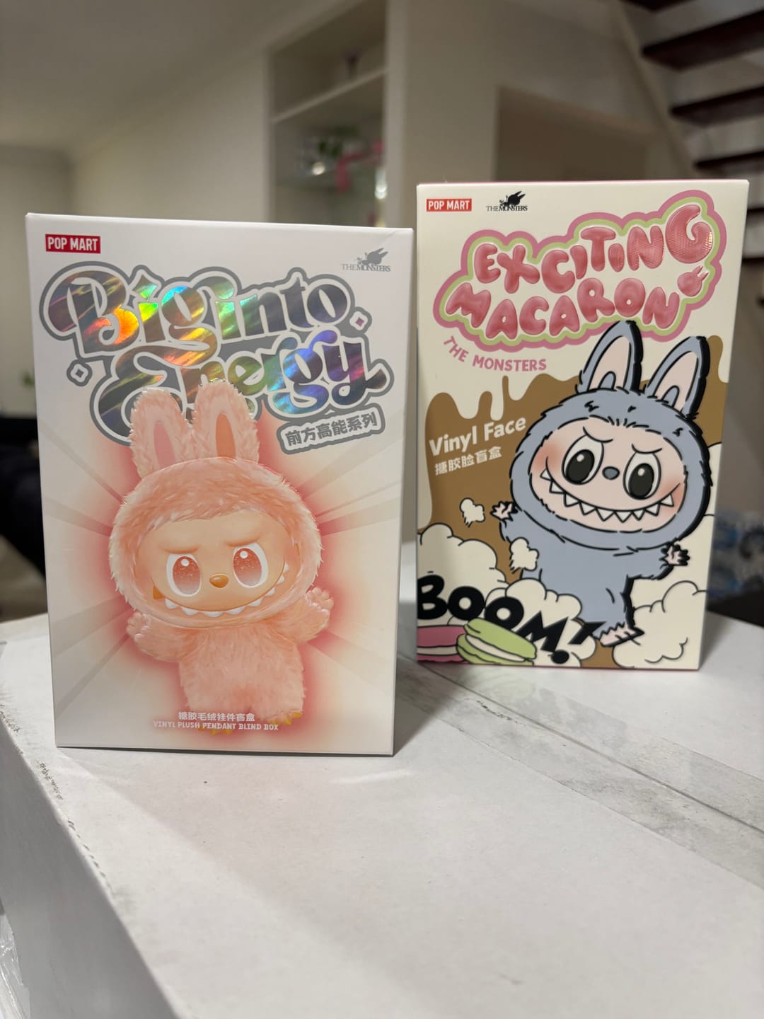 Customer photo review of Pop Mart Labubu The Monsters Big into Energy Series Vinyl Plush Pendant Sealed Case (Single Blind Box)