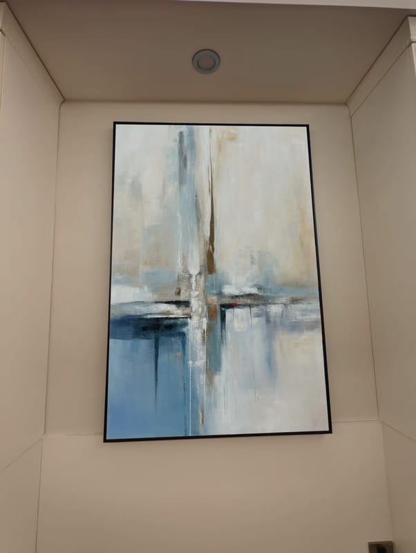 Customer photo review of Abstract Painting Canvas #AP141