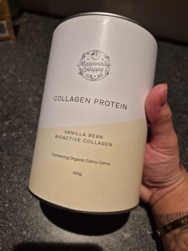 Customer photo review of 3 x Collagen Protein - Vanilla Bean