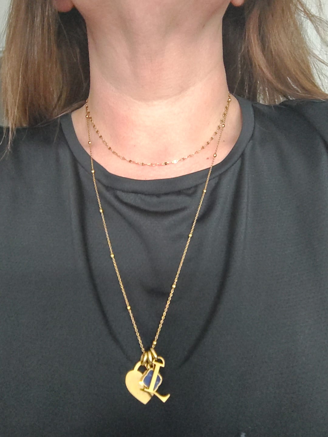 Customer photo review of Dainty Necklace