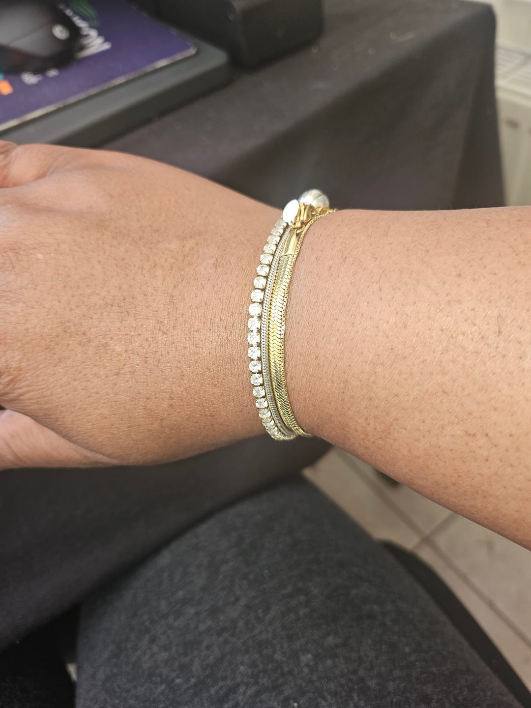 Customer photo review of Essentials Bracelet