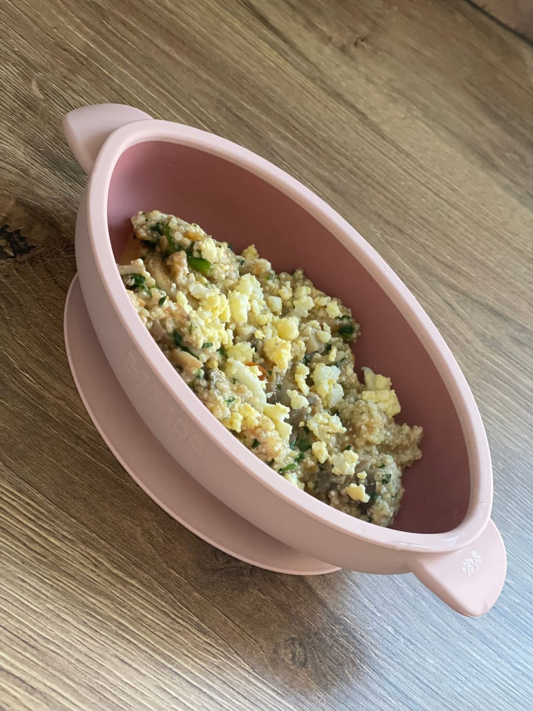 Customer photo review of Silicone Suction Bowl