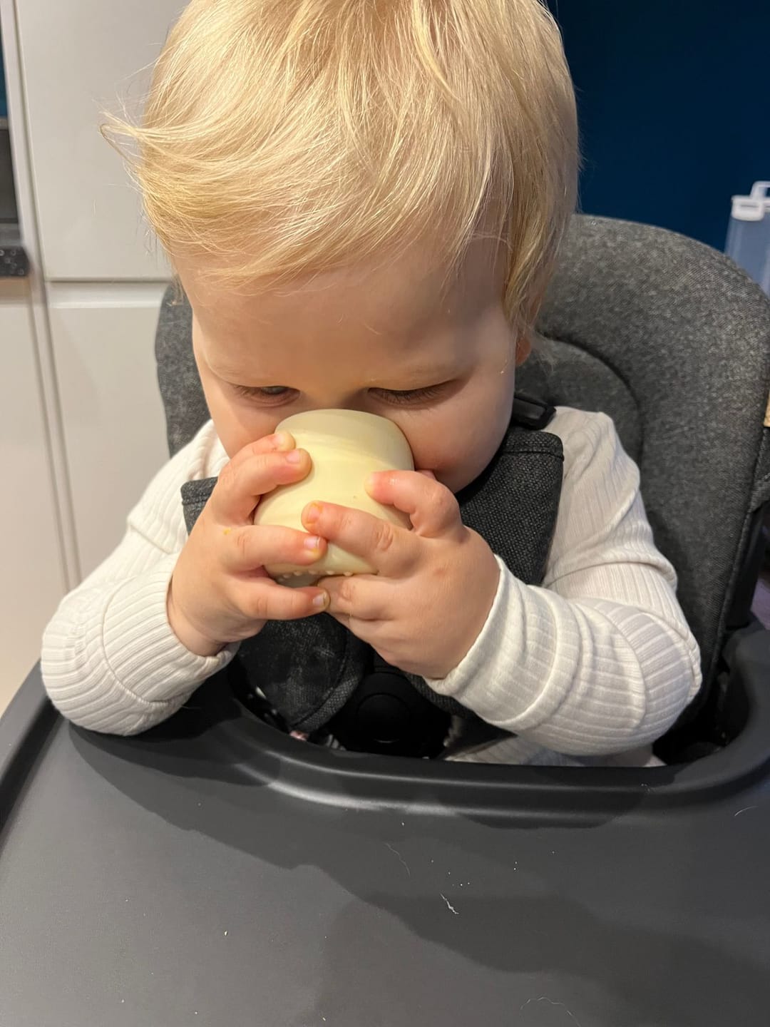 Customer photo review of Sippit™ Silicone Open Training Cup Two-pack