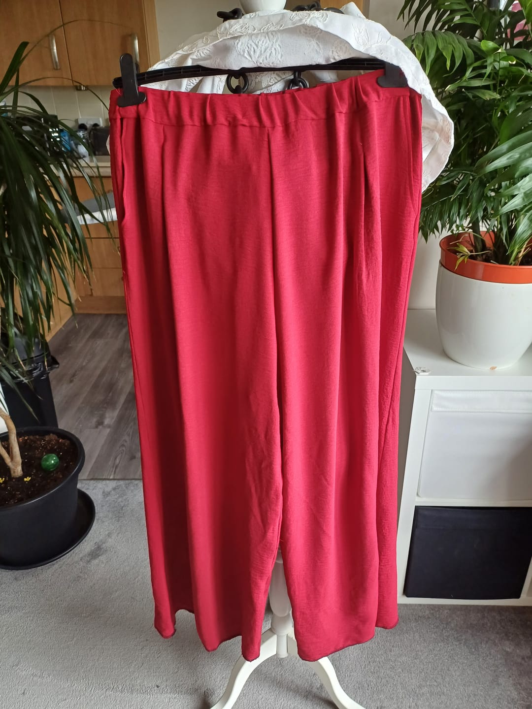 Customer photo review of Italian Stretch Crepe Polyester Fabric