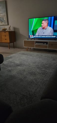 Customer photo review of The Mellow Mat v2® Designer Print | Silver Mist (Soft Touch Sensory Tatami Rug) PR01
