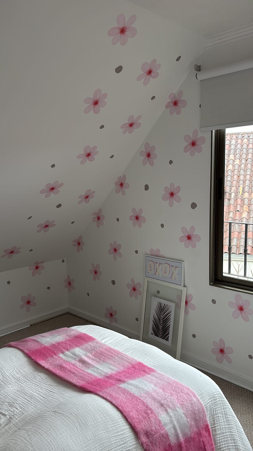 Customer photo review of Flores acuarelas