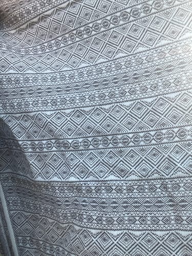 Customer photo review of Prima Pebble Woven Wrap by Didymos