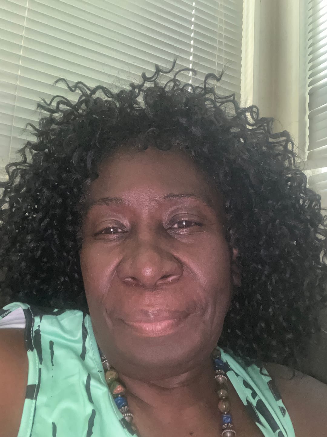 Customer photo review of Sensationnel Instant Weave Drawstring Cap Up-Do Half Wig - IWD 10