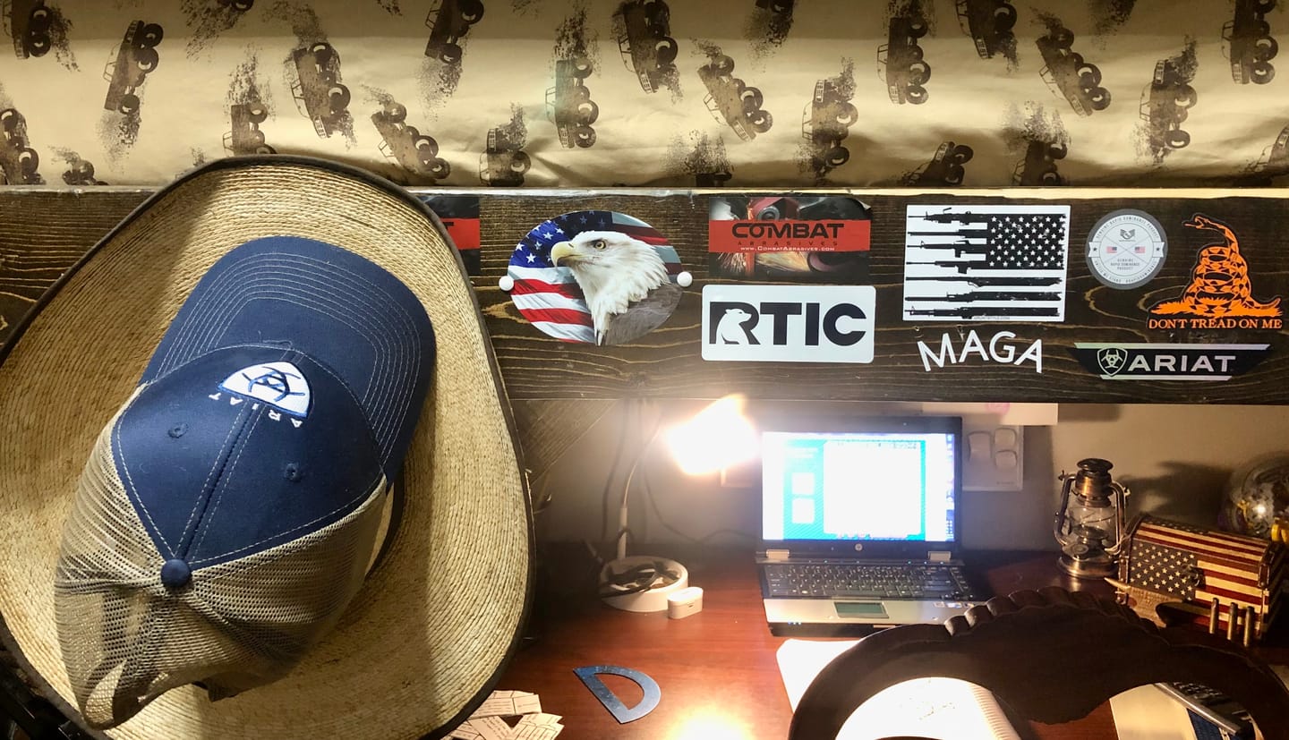 Customer photo review of Don't Tread On Me Decal