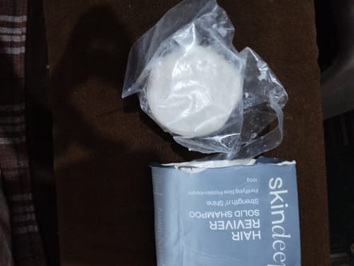 Customer photo review of HAIR REVIVER - Rice Protein Solid Shampoo