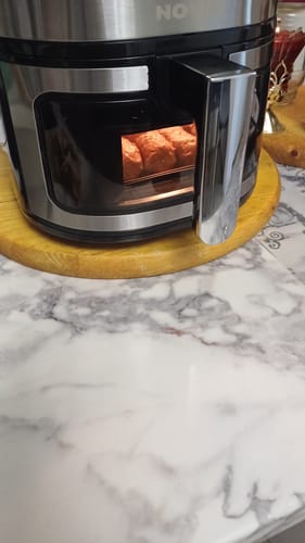 Customer photo review of Air Fryer Novio Grill & Fry