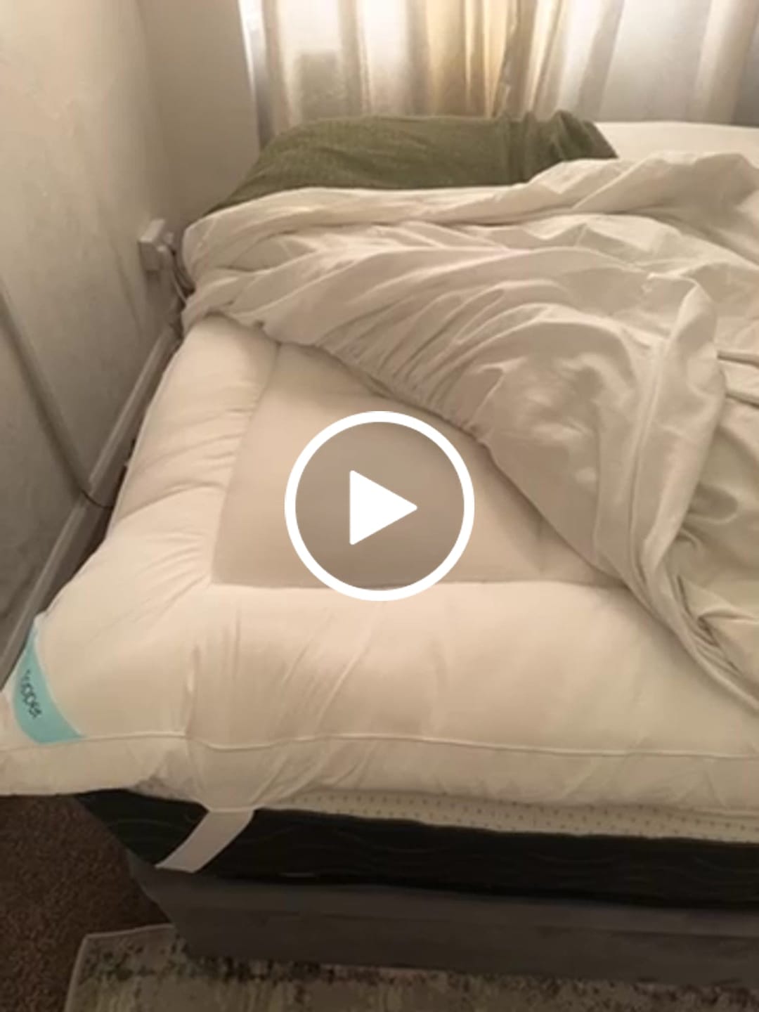 Customer video review of CloudTopper™ Mattress Topper