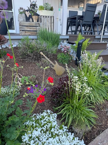 Customer photo review of Gartenstecker Gitarre