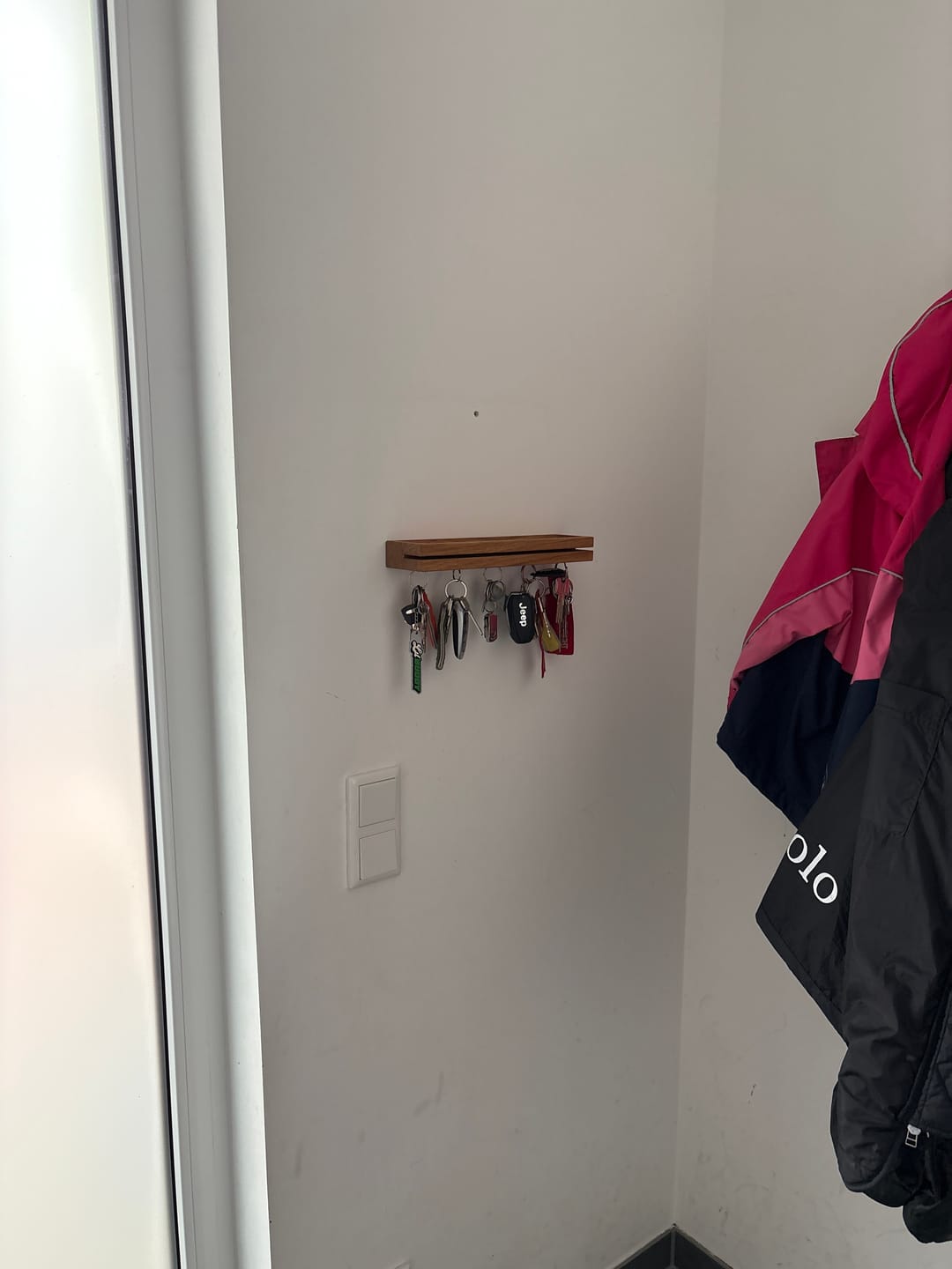 Customer photo review of Schlüsselbrett TALEA aus Holz