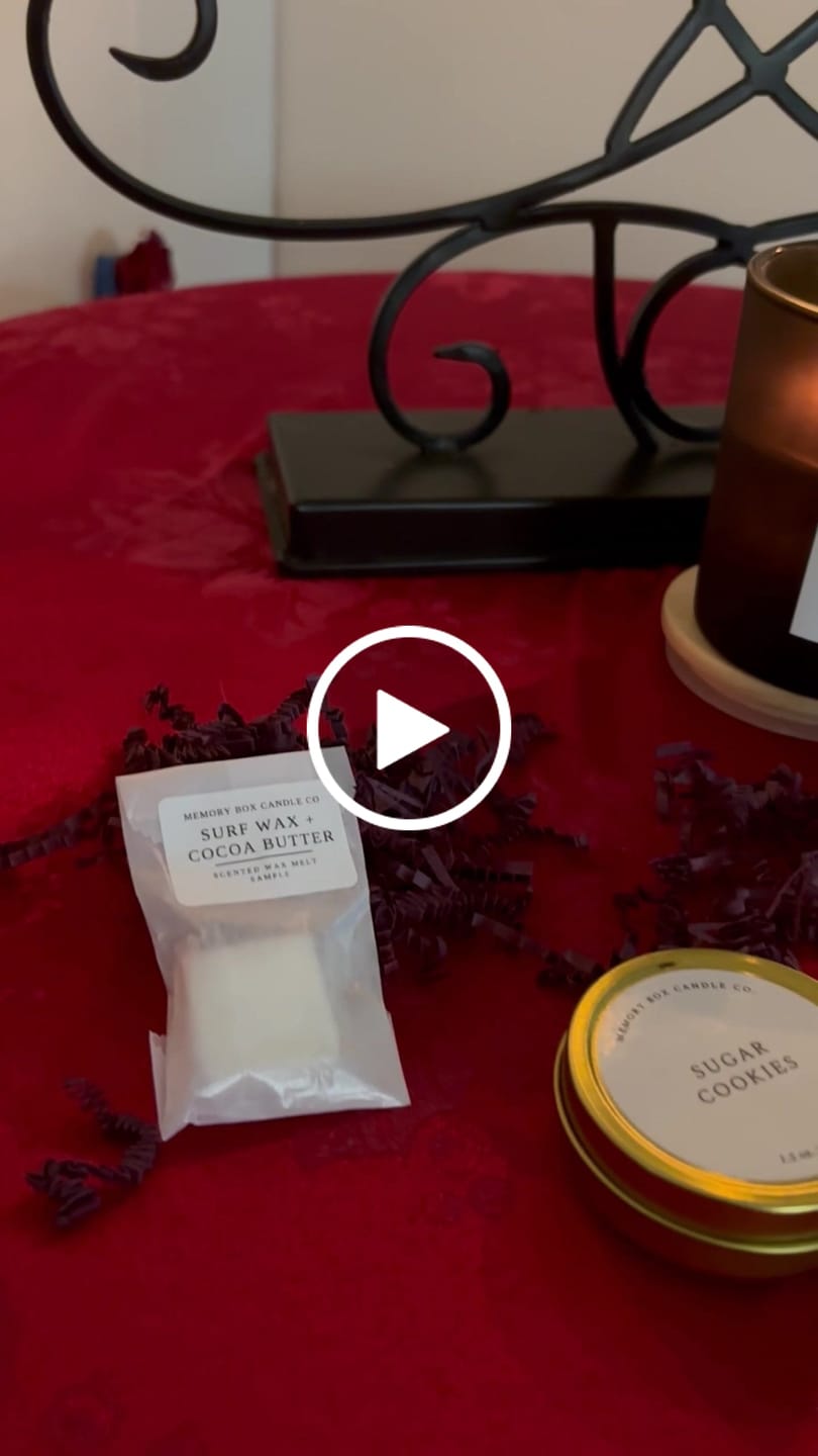 Customer video review of Lavender + Rosemary 10 oz. Candle