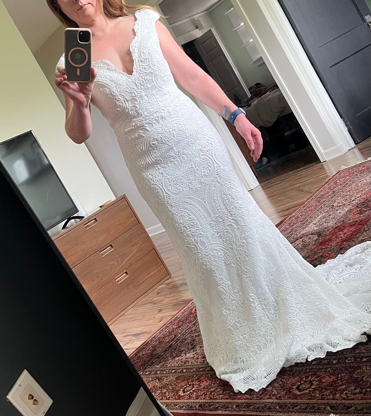 Customer photo review of At Home Try-On Rental