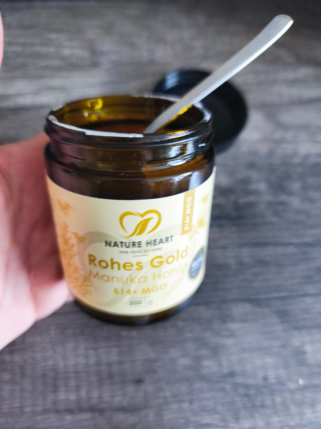 Customer photo review of Rohes Gold - Manuka Honig 514+ MGO