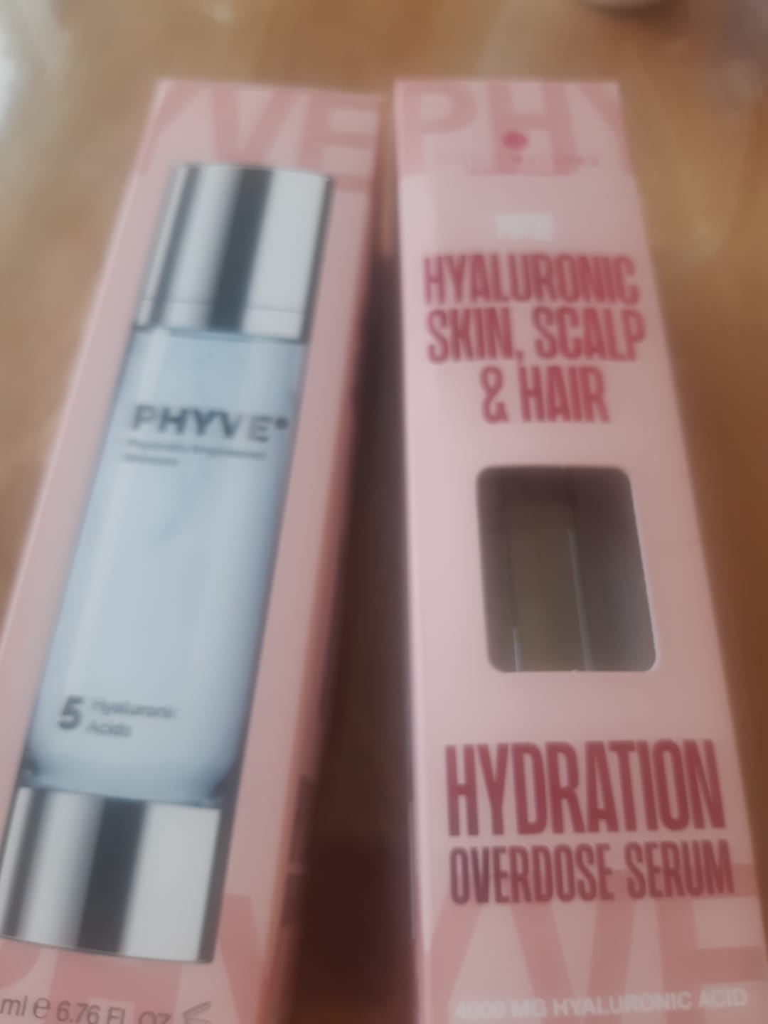 Customer photo review of PHYVE® - Hyaluron Serum