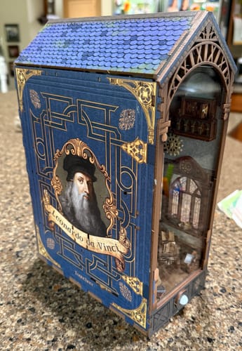 Customer photo review of Da Vinci’s Fantasy Induction Book Nook