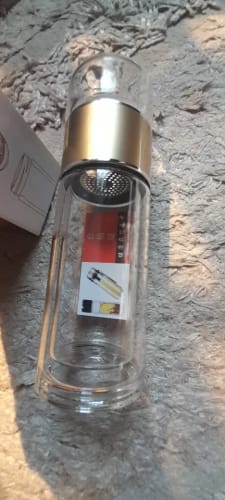 Customer photo review of Bouteille Infuseur Double Paroi et Séparateur