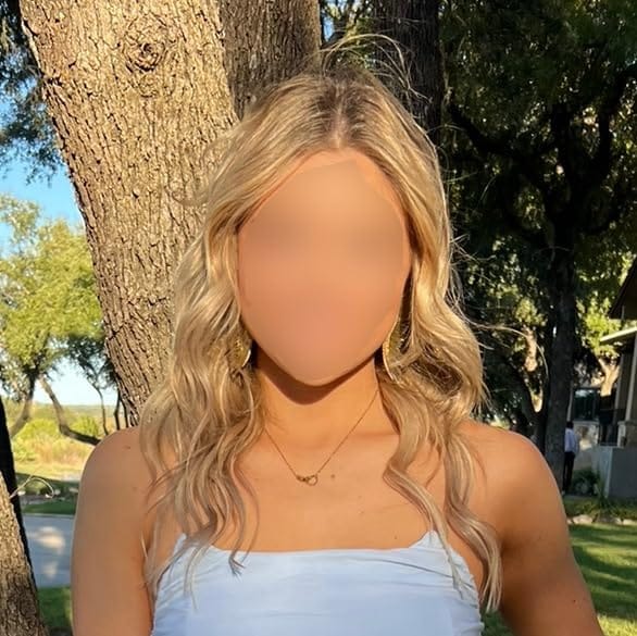 Customer photo review of Virgin Hair Weft Extension Invisible Hole PU Flat Weft Double Drawn with Light Pink Blonde #18/613
