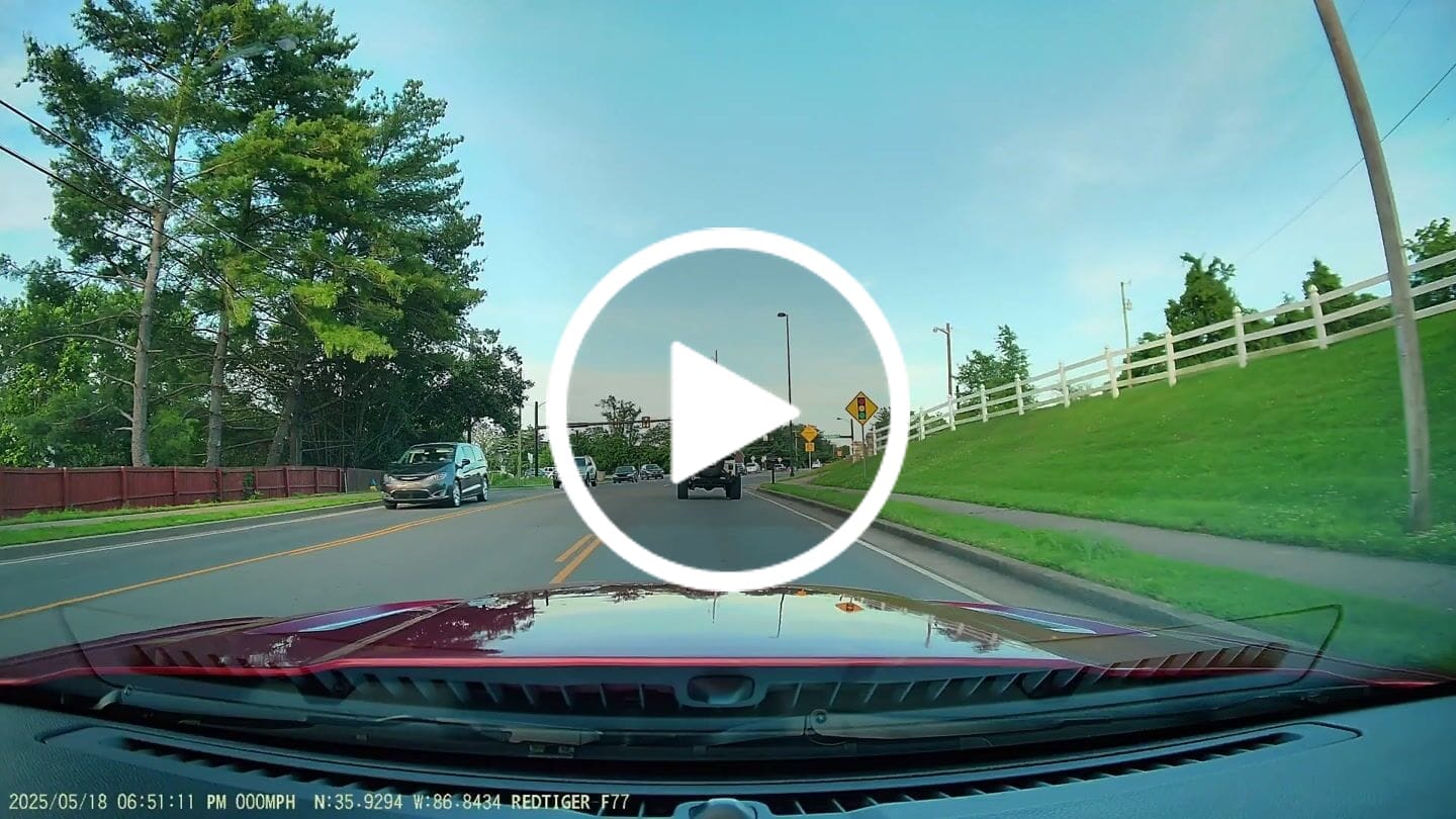 Customer video review of F77 STARVIS 2 4K+4K Dual IMX678 Voice Control 5.8GHz High Speed WIFI Dash Cam