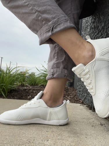 Customer photo review of HF Stride – Hands-Off & Ergonomic Barefoot Shoes