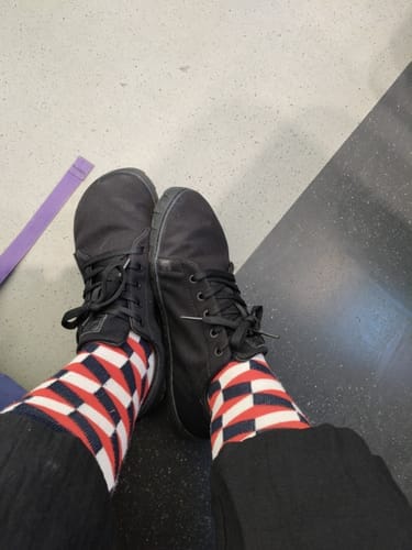 Customer photo review of Vaistoa Rento 2 | Canvas Barefoot Sneakers