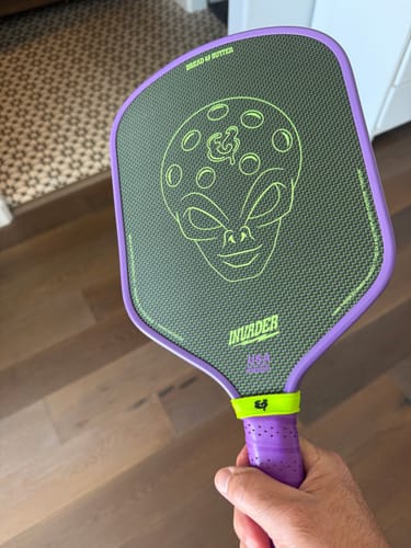 Customer photo review of The Invader 16mm Pickleball Paddle