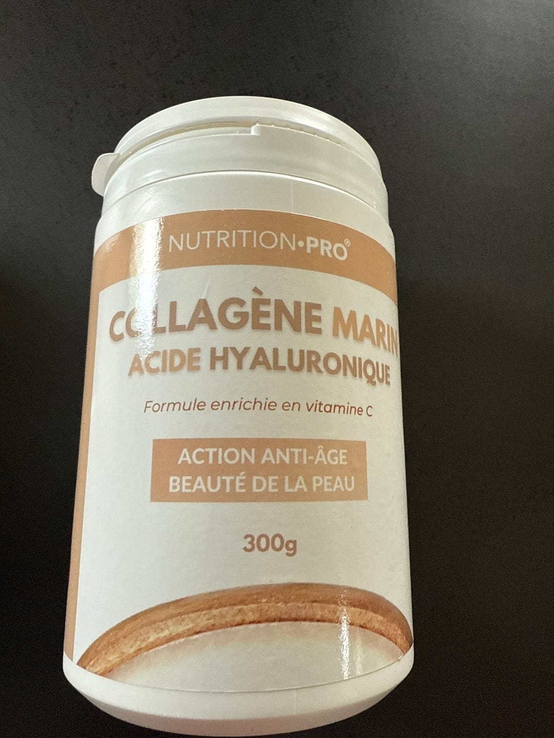Customer photo review of COLLAGÈNE MARIN NATICOL® / ACIDE HYALURONIQUE (EN POUDRE) - 300G