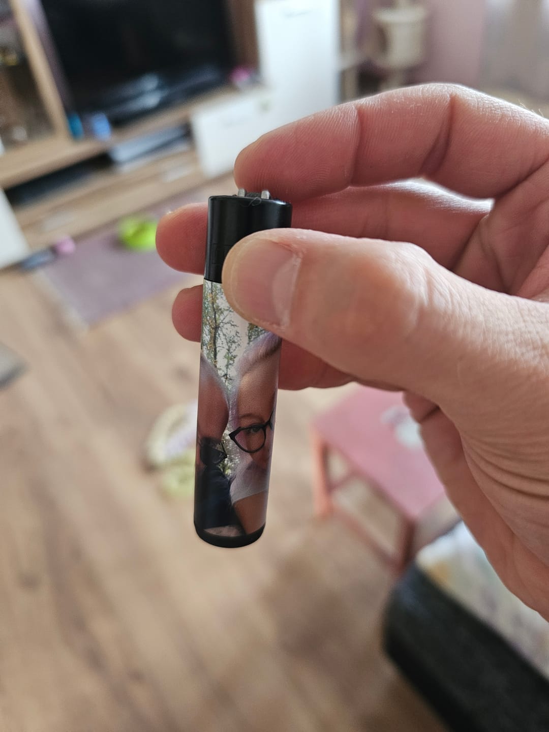 Customer photo review of Personalisierter Clipper