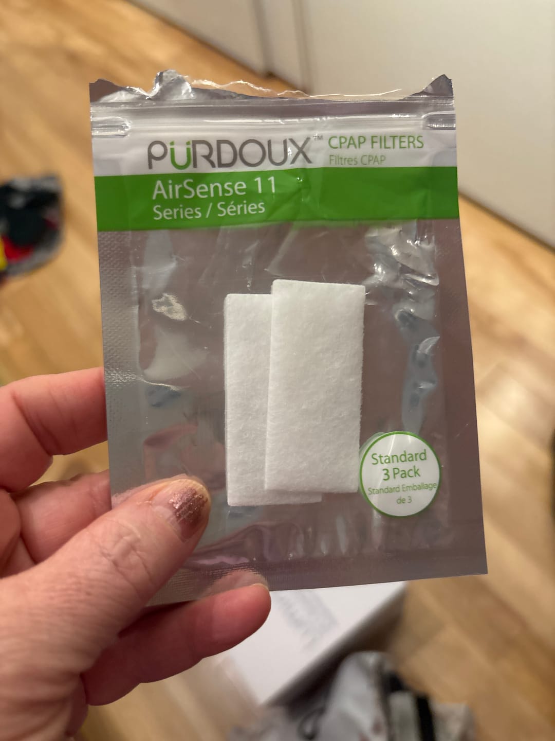 Customer photo review of Purdoux™ AirSense 11 Standard Filters