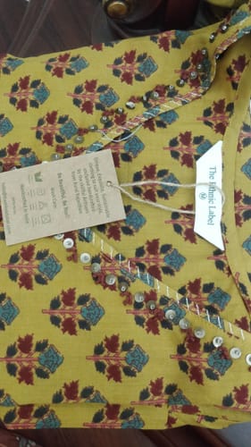 Customer photo review of "Seher" Handwork Cotton kurta