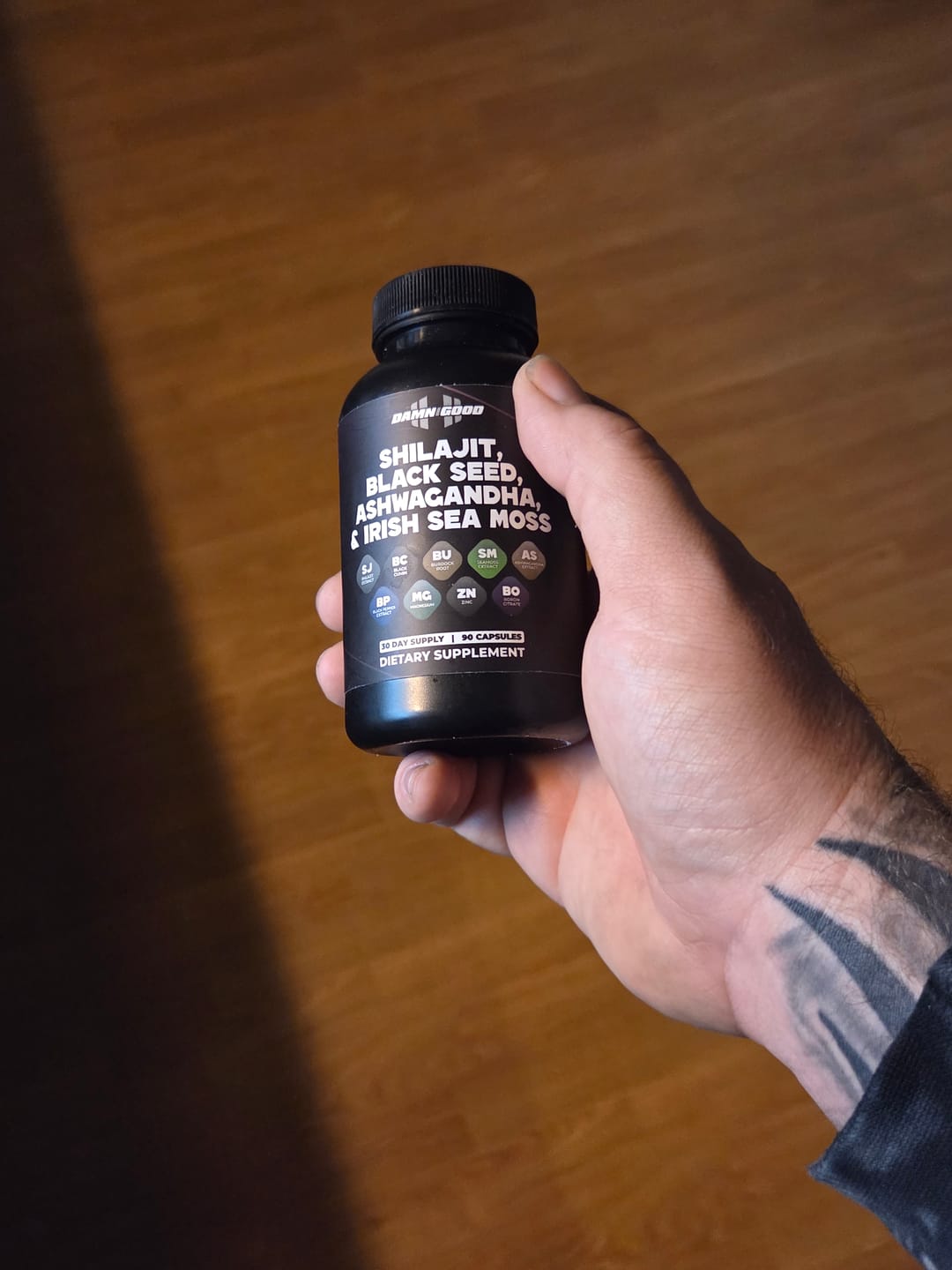 Customer photo review of Damn Good™ Shilajit Power Stack